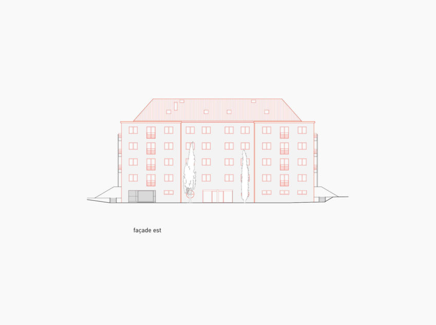 RP 2 Façade Est