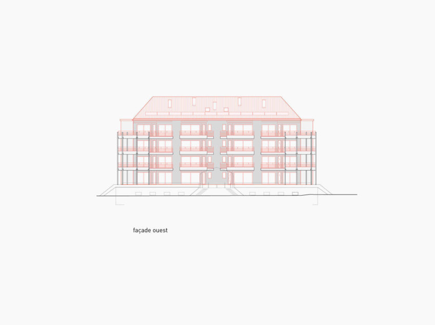 RP 2 Façade Ouest